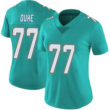 Nike Adam Joseph Duhe Women's Limited Miami Dolphins Aqua Team Color Vapor Untouchable Jersey