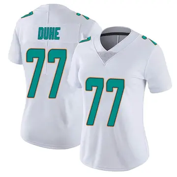 Nike Adam Joseph Duhe Women's Miami Dolphins White limited Vapor Untouchable Jersey