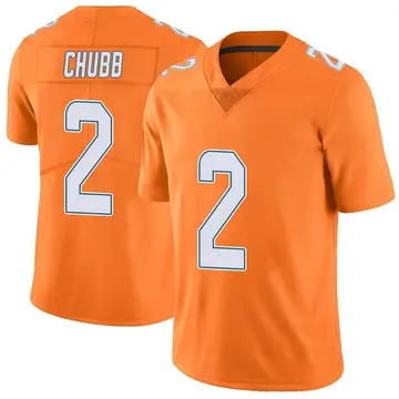 Nike Bradley Chubb Youth Limited Miami Dolphins Orange Color Rush Jersey