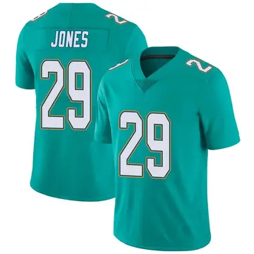 Nike Brandon Jones Youth Limited Miami Dolphins Aqua Team Color Vapor Untouchable Jersey