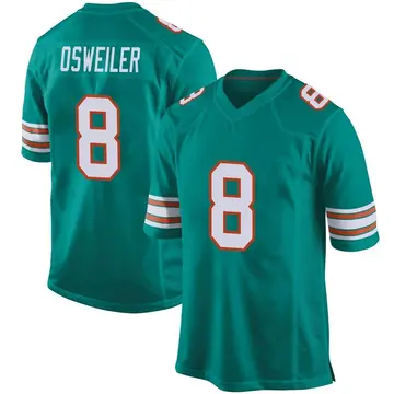 Nike Brock Osweiler Youth Game Miami Dolphins Aqua Alternate Jersey