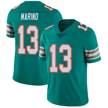 Nike Dan Marino Men's Limited Miami Dolphins Aqua Alternate Vapor Untouchable Jersey