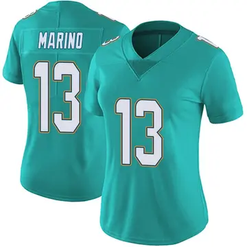 Nike Dan Marino Women's Limited Miami Dolphins Aqua Team Color Vapor Untouchable Jersey