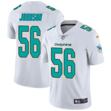 Nike Deandre Johnson Youth Miami Dolphins White limited Vapor Untouchable Jersey