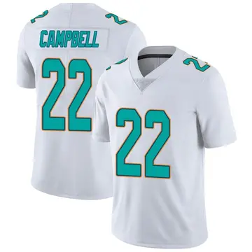 Nike Elijah Campbell Youth Miami Dolphins White limited Vapor Untouchable Jersey