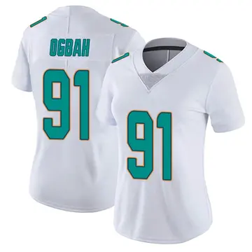 Nike Emmanuel Ogbah Women's Miami Dolphins White limited Vapor Untouchable Jersey
