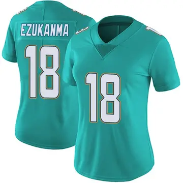 Nike Erik Ezukanma Women's Limited Miami Dolphins Aqua Team Color Vapor Untouchable Jersey