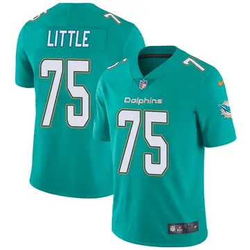 Nike Greg Little Youth Limited Miami Dolphins Aqua Team Color Vapor Untouchable Jersey
