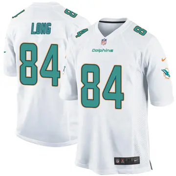 Nike Hunter Long Youth Game Miami Dolphins White Jersey