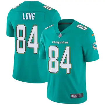 Nike Hunter Long Youth Limited Miami Dolphins Aqua Team Color Vapor Untouchable Jersey