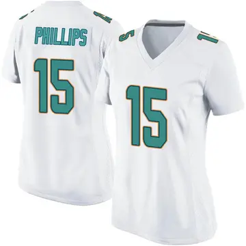 Nike Jaelan Phillips Women's Game Miami Dolphins White Jersey