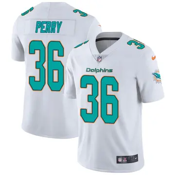 Nike Jamal Perry Youth Miami Dolphins White limited Vapor Untouchable Jersey
