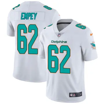 Nike James Empey Youth Miami Dolphins White limited Vapor Untouchable Jersey