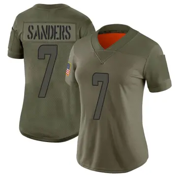Nike Jason Sanders Women's Limited Miami Dolphins Camo 2019 Salute to Service Jersey
