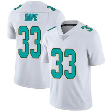 Nike Larry Hope Youth Miami Dolphins White limited Vapor Untouchable Jersey