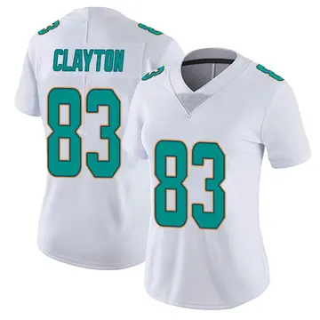 Nike Mark Clayton Women's Miami Dolphins White limited Vapor Untouchable Jersey