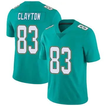 Nike Mark Clayton Youth Limited Miami Dolphins Aqua Team Color Vapor Untouchable Jersey