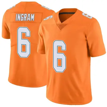 Nike Melvin Ingram Youth Limited Miami Dolphins Orange Color Rush Jersey