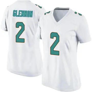 Nike Mike Glennon Women's Game Miami Dolphins White Jersey