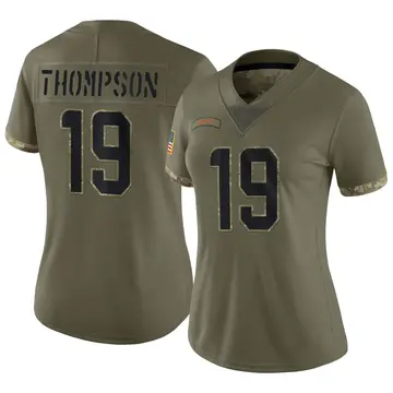 Nike Skylar Thompson Women's Limited Miami Dolphins Olive 2022 Salute To Service Jersey