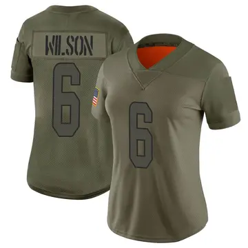 Nike Stone Wilson Women's Limited Miami Dolphins Camo 2019 Salute to Service Jersey