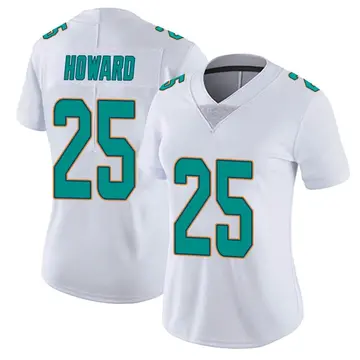Nike Xavien Howard Women's Miami Dolphins White limited Vapor Untouchable Jersey
