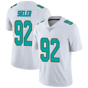 Nike Zach Sieler Youth Miami Dolphins White limited Vapor Untouchable Jersey